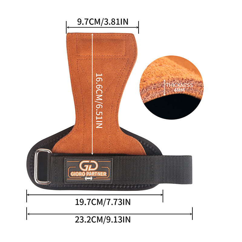 Cowhide Palm Protector Fitness Non-slip Equipment